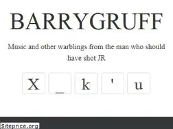 Sites similar to barrygruff.com