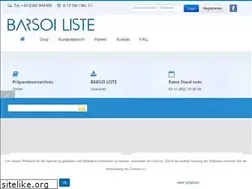 Sites similar to barsoiliste.de