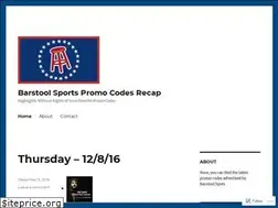 Sites similar to barstoolpromocodes.wordpress.com