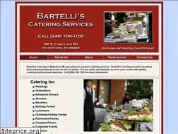 Sites similar to bartelliscatering.com