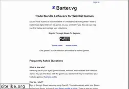 Sites similar to barter.vg