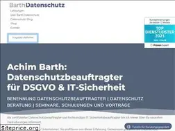 Sites similar to barth-datenschutz.de