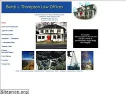 Sites similar to barth-thompson.com