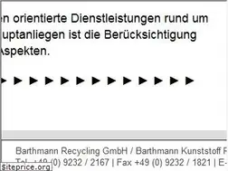 Sites similar to barthmann-recycling.de