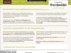 Sites similar to barthmuehle-vogtland.de