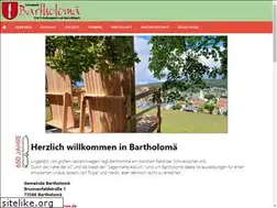Sites similar to bartholomae.de