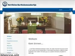Sites similar to bartholomeuskerkje.nl