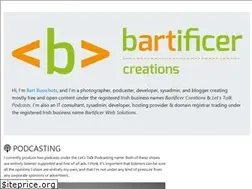 Sites similar to bartificer.net