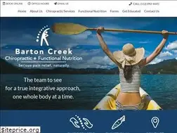 Sites similar to bartoncreekchiropractic.com