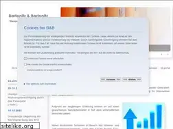 Sites similar to bartonitz.de