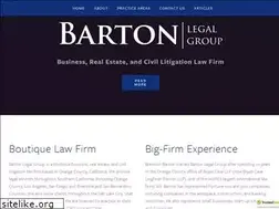 Sites similar to bartonlegalgroup.com