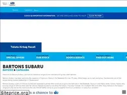 Sites similar to bartonssubaru.com.au