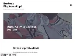 Sites similar to bartoszpiatkowski.pl