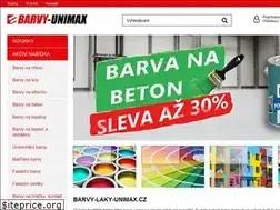 Sites similar to barvy-laky-unimax.cz