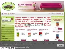 Sites similar to barvykoralek.cz