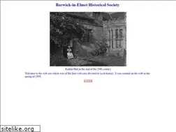 Sites similar to barwickinelmethistoricalsociety.com