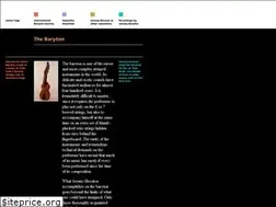 Sites similar to barytonsociety.com