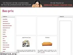Sites similar to bas-prix.fr