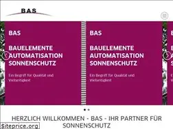Sites similar to bas-sonnenschutz.de
