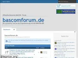 Sites similar to bascomforum.de