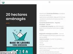 Sites similar to base-de-loisirs-vere-gresigne.fr