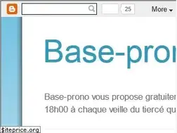 Sites similar to base-prono.blogspot.fr