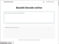 Sites similar to base64decoder.io