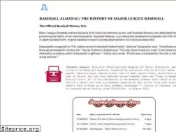 Sites similar to baseball-almanac.com