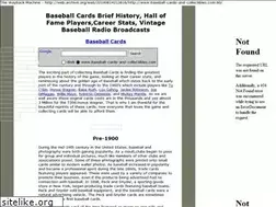 Sites similar to baseball-cards-and-collectibles.com