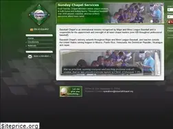 Sites similar to baseballchapel.org