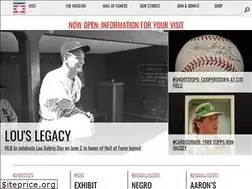 Sites similar to baseballhall.org