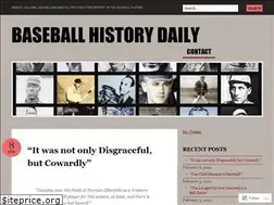 Sites similar to baseballhistorydaily.com