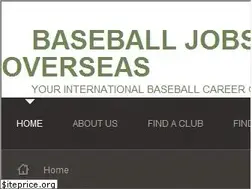 Sites similar to baseballjobsoverseas.com