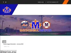 Sites similar to baseballmilton.com