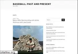 Sites similar to baseballpastandpresent.com