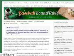 Sites similar to baseballroundtable.com