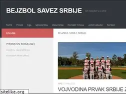 Sites similar to baseballsrbija.com