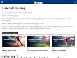 Sites similar to baseballtraining.com