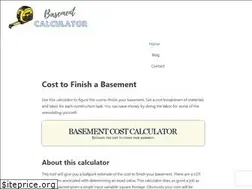 Sites similar to basementcalculator.com