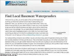 Sites similar to basementmaintenance.com