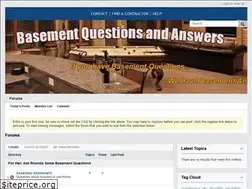 Sites similar to basementquestionsandanswers.com