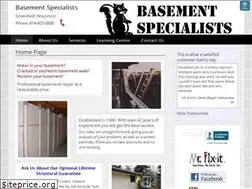 Sites similar to basementspecialists.net