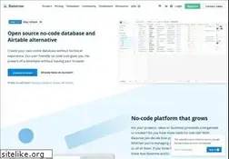 Sites similar to baserow.io
