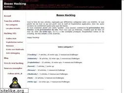 Sites similar to bases-hacking.org