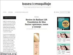 Sites similar to basesdemaquillaje.com