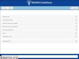 Sites similar to bashhguidelines.org