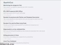Sites similar to bashitout.com