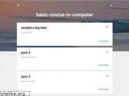 Sites similar to basic-course-in-computer.blogspot.com