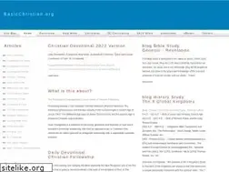 Sites similar to basicchristian.org
