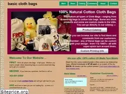 Sites similar to basicclothbags.com